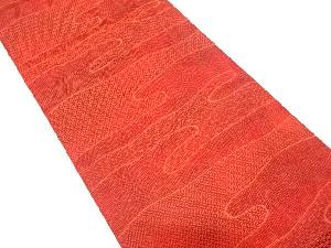 霞模様織り出し　袋帯